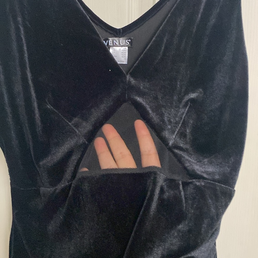 Velvet bodysuit - Picture 3 of 4